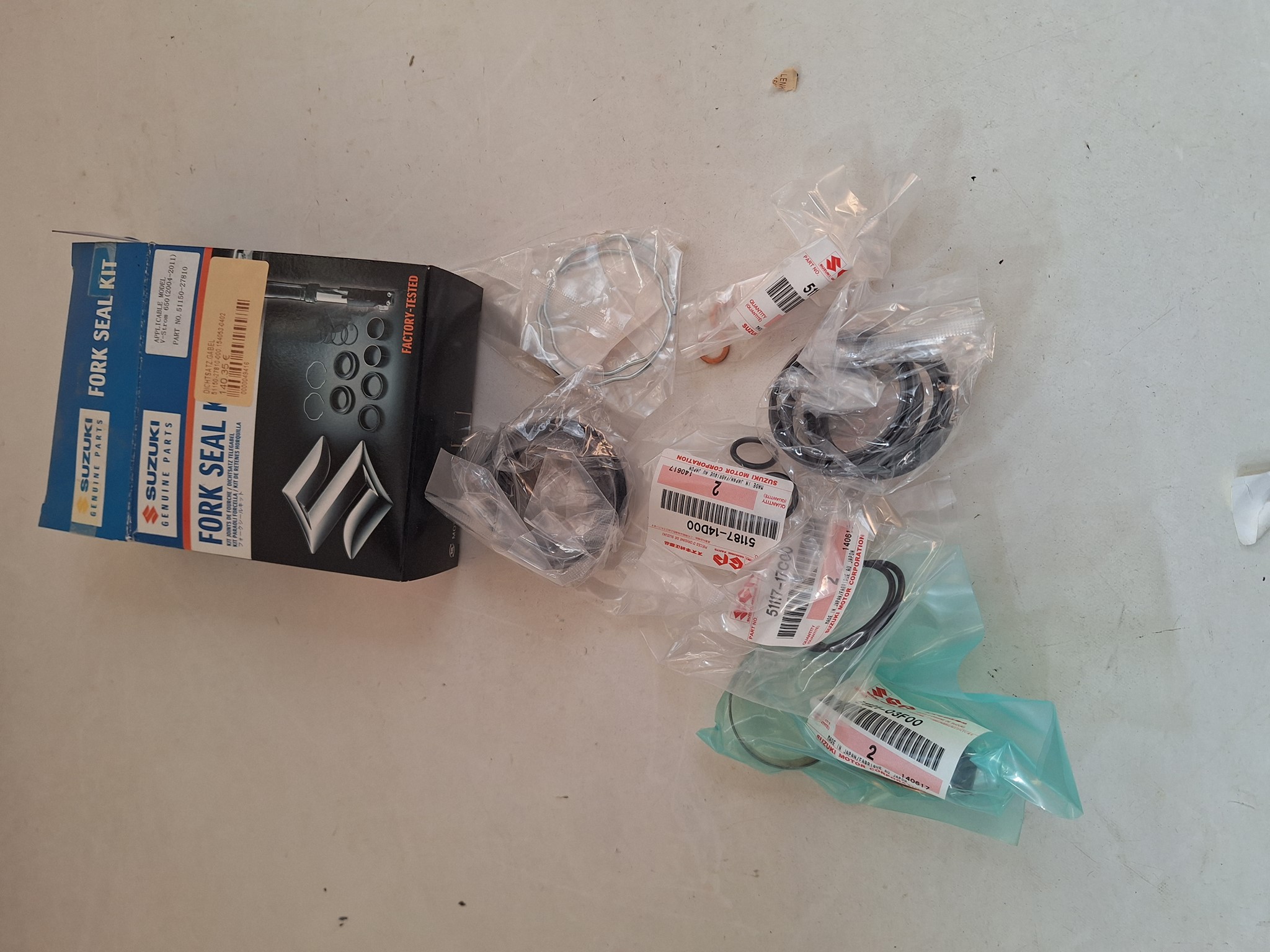 Bild von SUZUKI  DICHTSATZ.GABEL  51150-27810